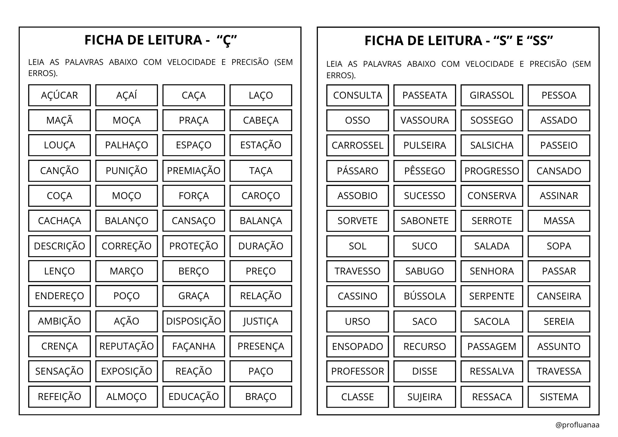 Caderno de Leitura Vol. 2 - ficha 11