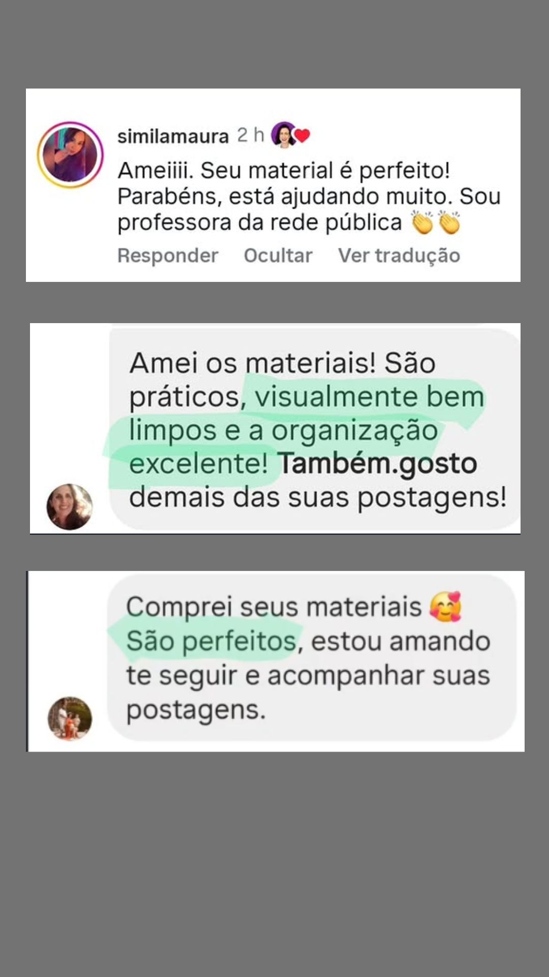 Depoimento de professora sobre o Kit Destrave a Leitura