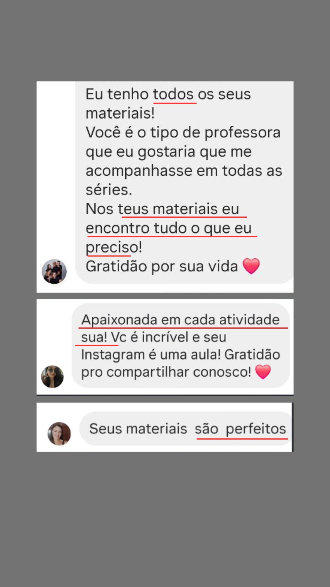 Depoimento de professora sobre o Kit Destrave a Leitura