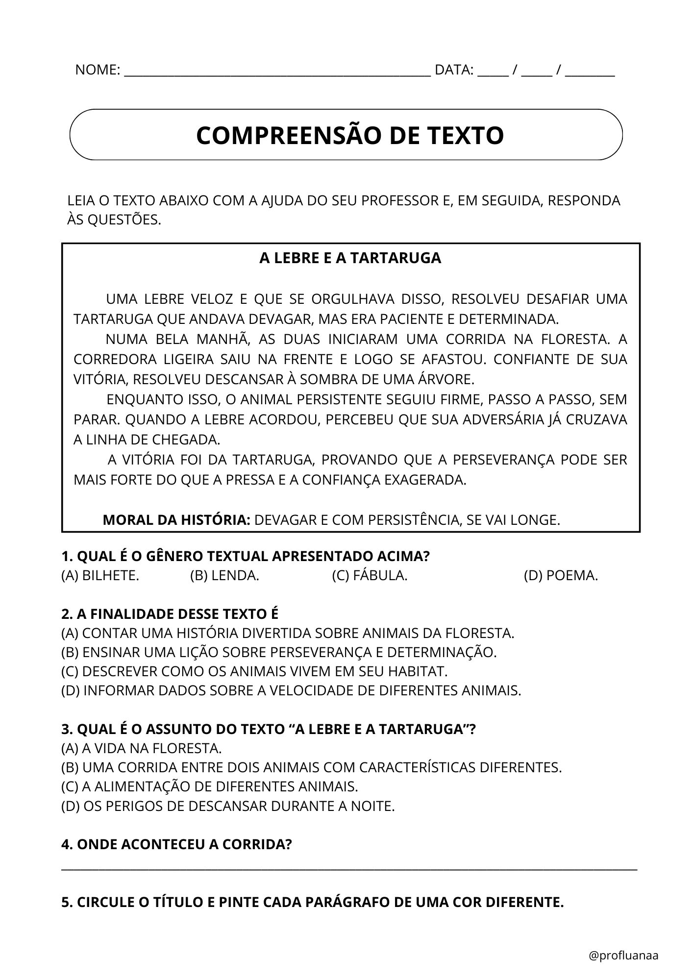 Atividade de produção de texto - página 83