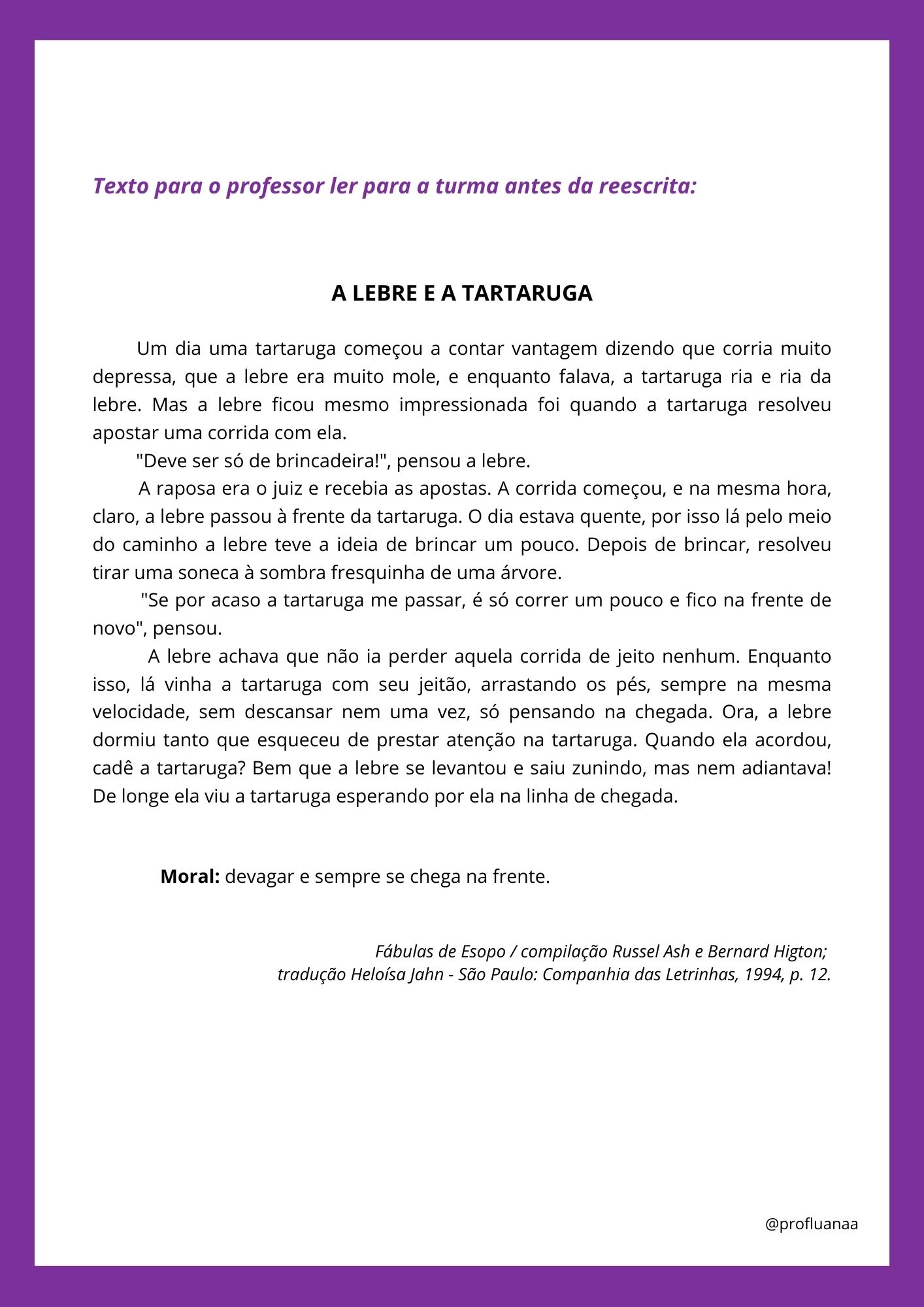Atividade de produção de texto - página 84