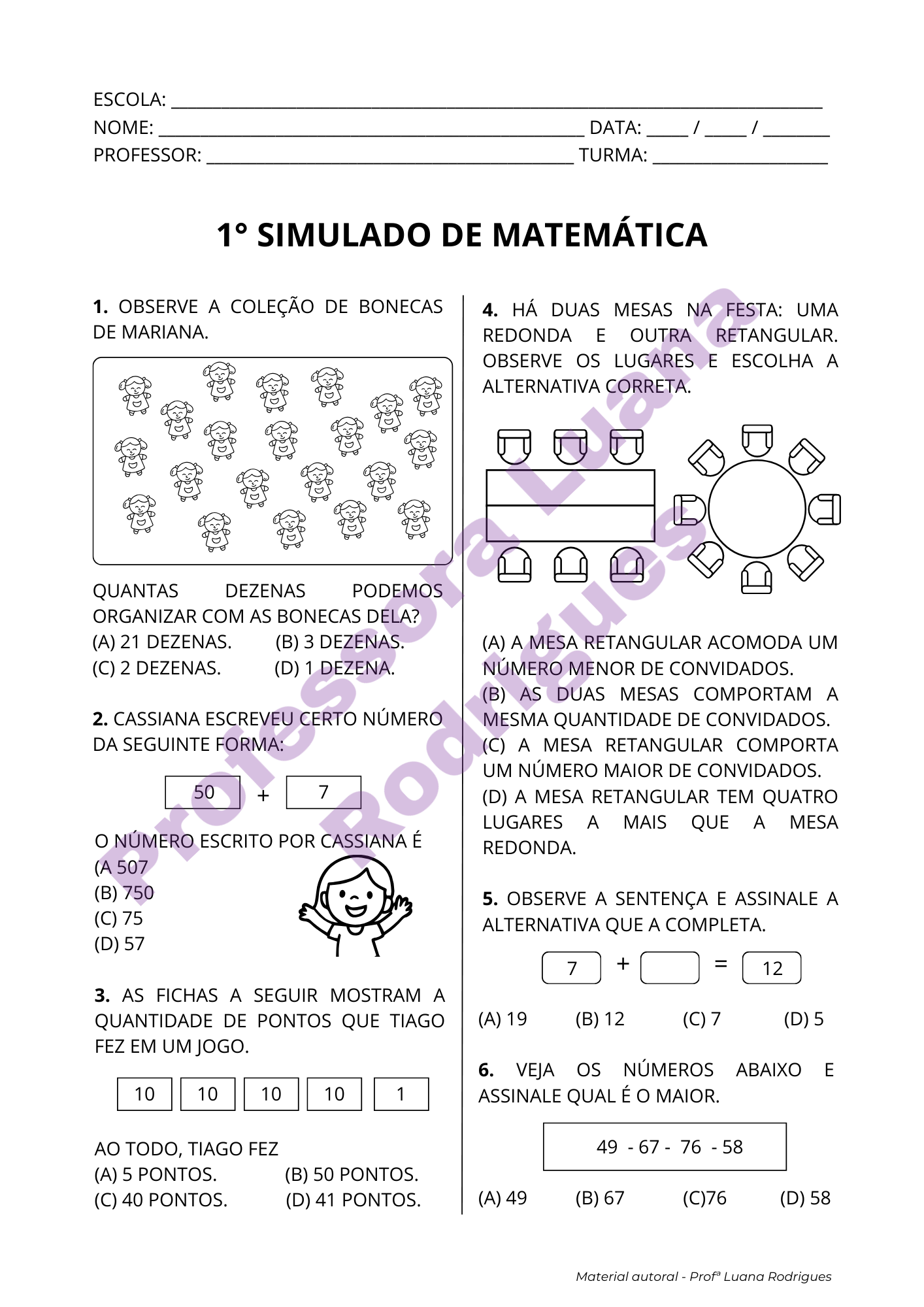 Atividade exclusiva do Kit Completo