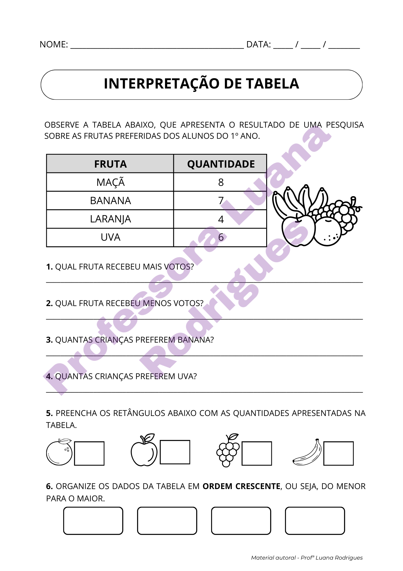 Página do Caderno do Aluno Volume 1