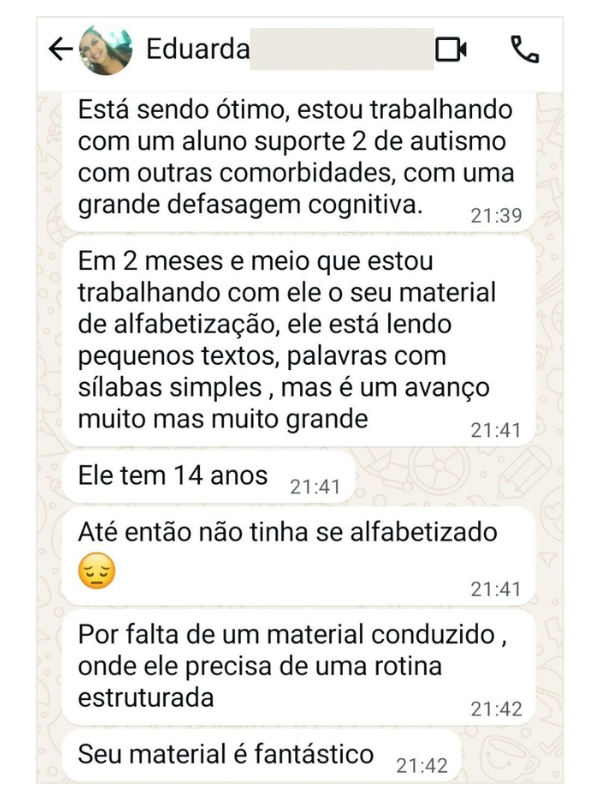 Depoimento 1