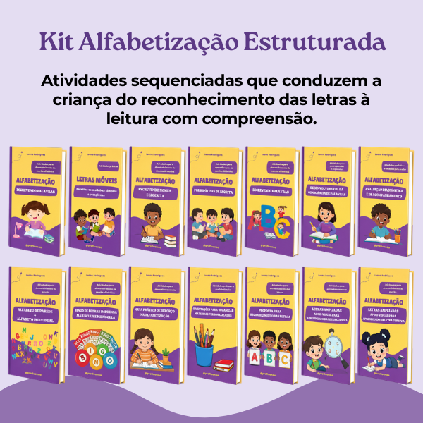 Kit Alfabetização Estruturada