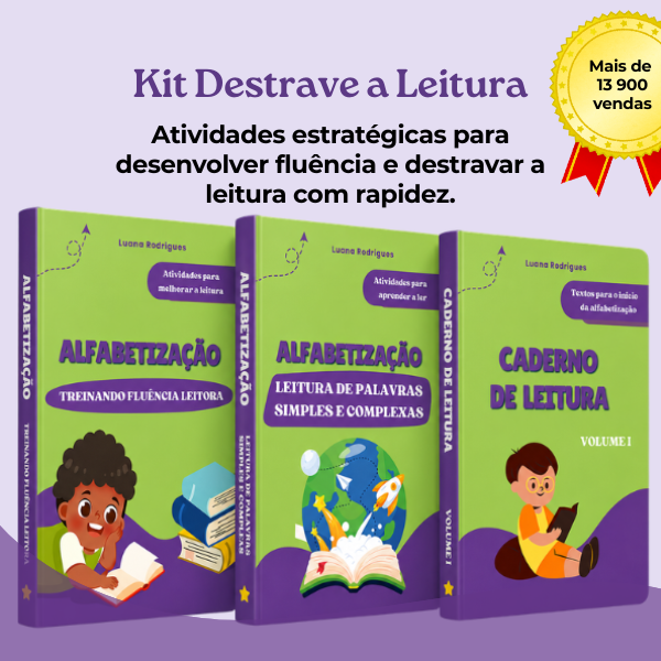 Kit Destrave a Leitura