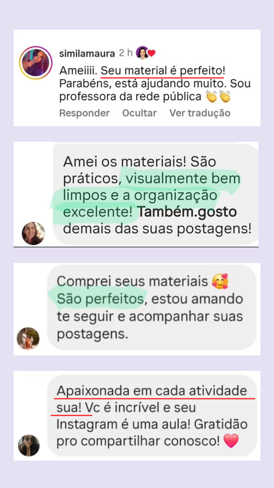 Depoimento de professora sobre o Kit Destrave a Leitura
