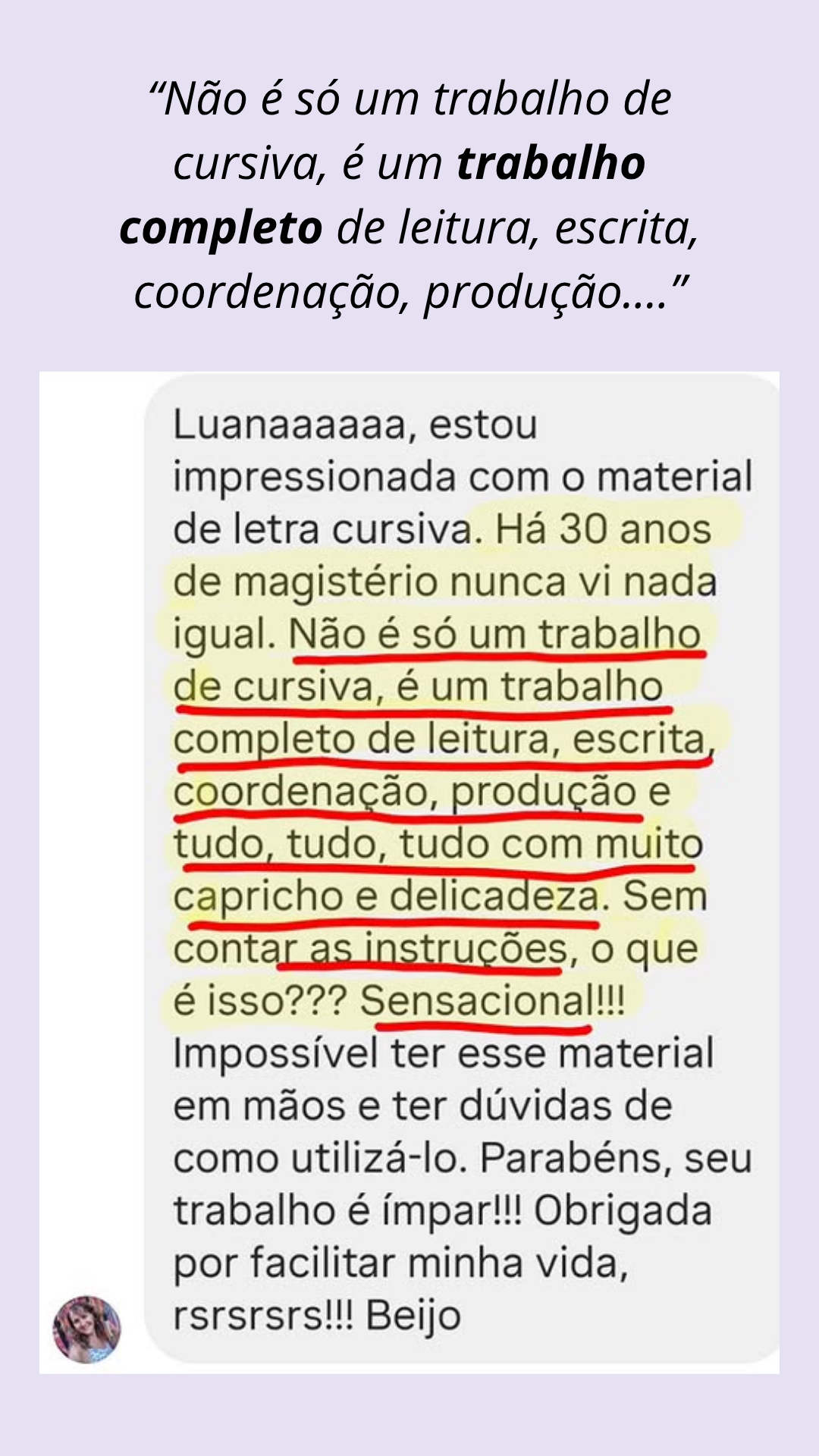 Depoimentos de professoras 1