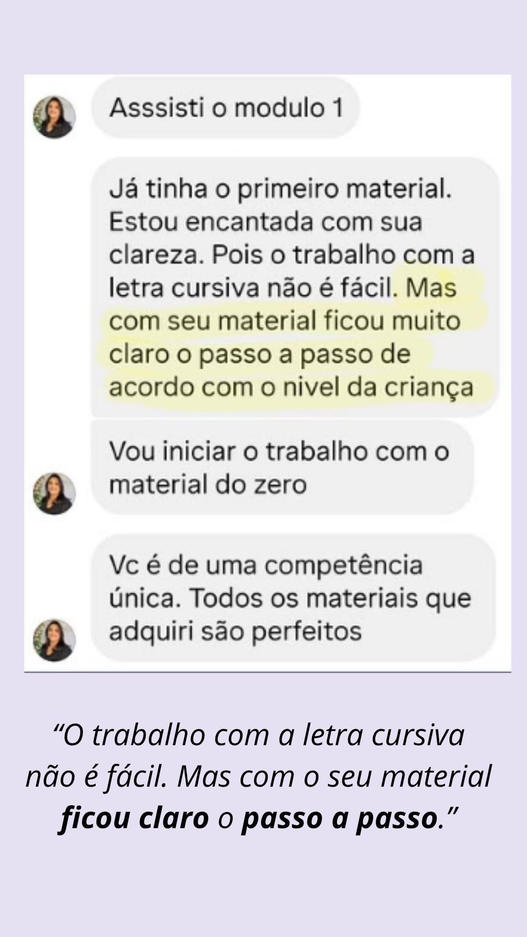 Depoimentos de professoras 2