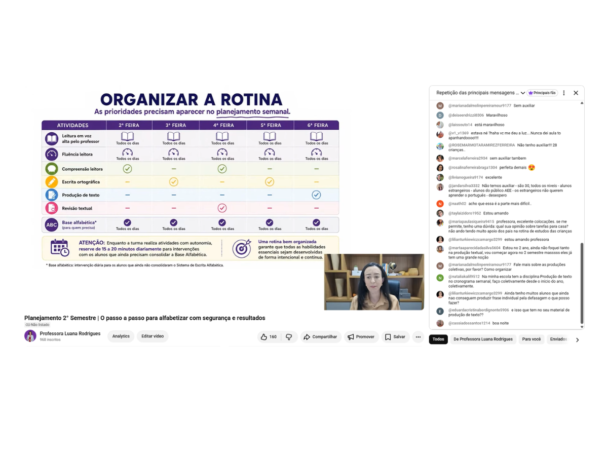 Encontro ao vivo