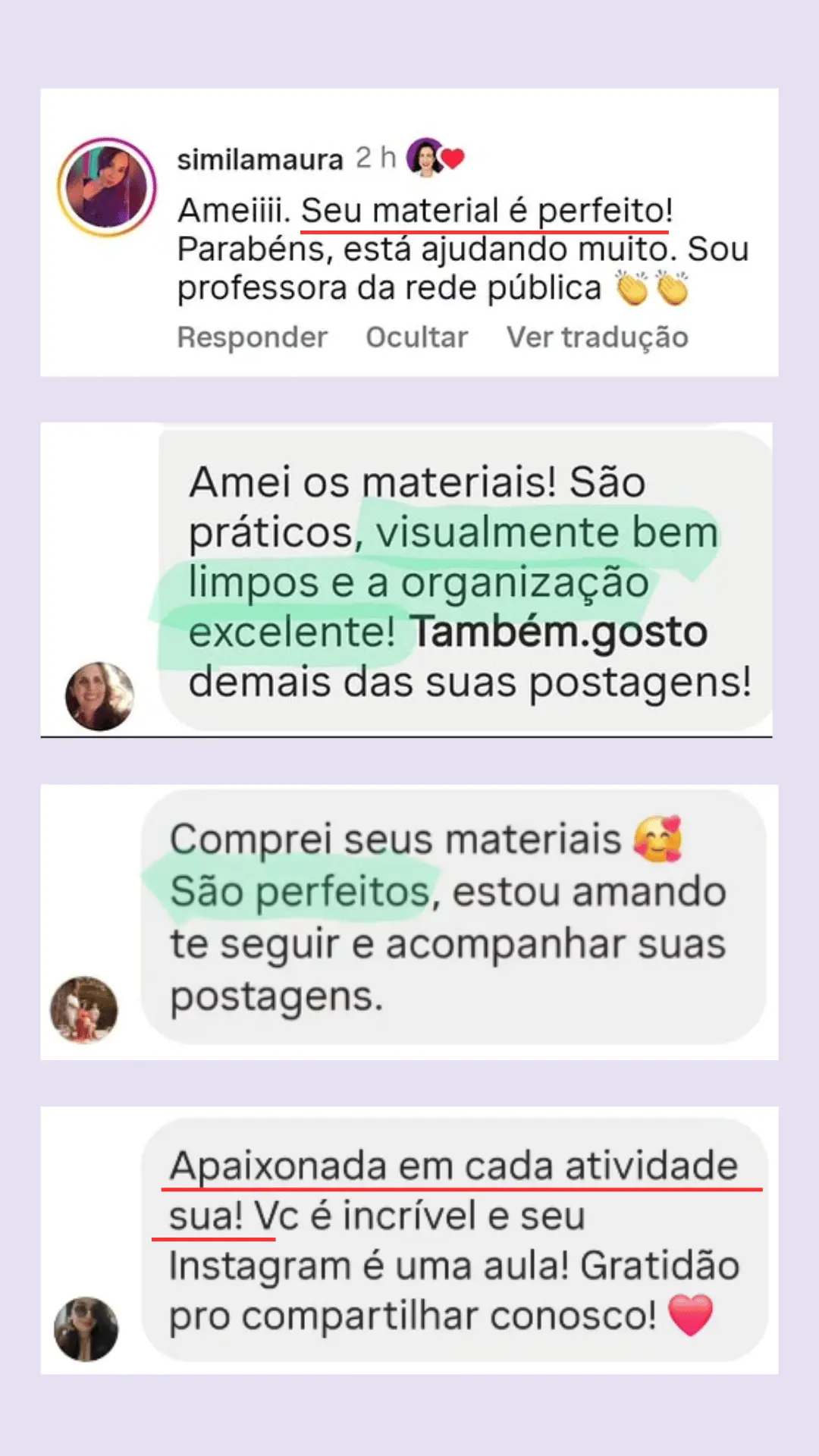 Depoimento de professora sobre o Kit Destrave a Leitura
