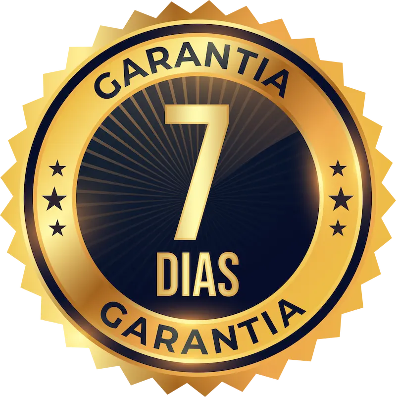 Selo de garantia de 7 dias