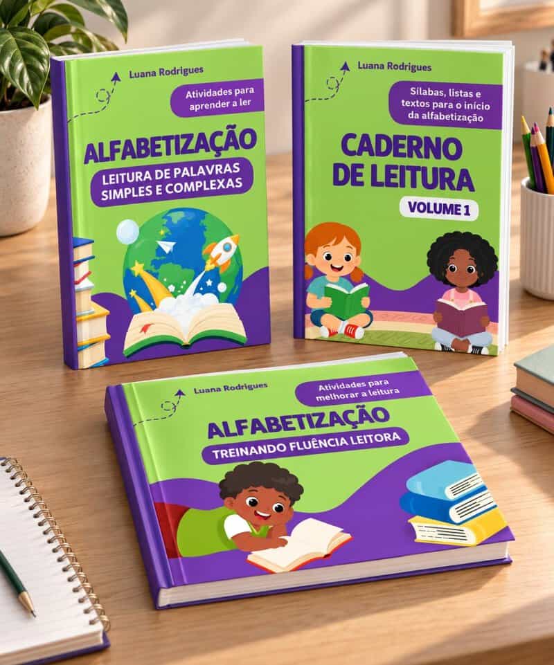 Kit Destrave a Leitura — materiais inclusos